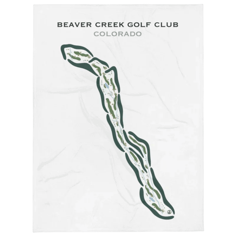 Beaver Creek Golf Club, Colorado - Printed Golf Courses
