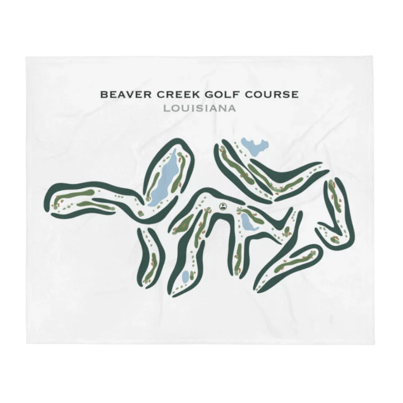 Beaver Creek Golf Course, Louisiana - Printed Golf Courses