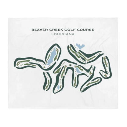 Beaver Creek Golf Course, Louisiana - Printed Golf Courses