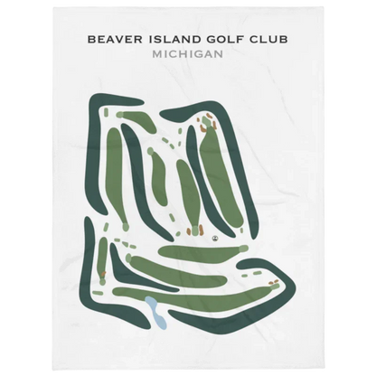 Beaver Island Golf Club, Michigan - Printed Golf Course