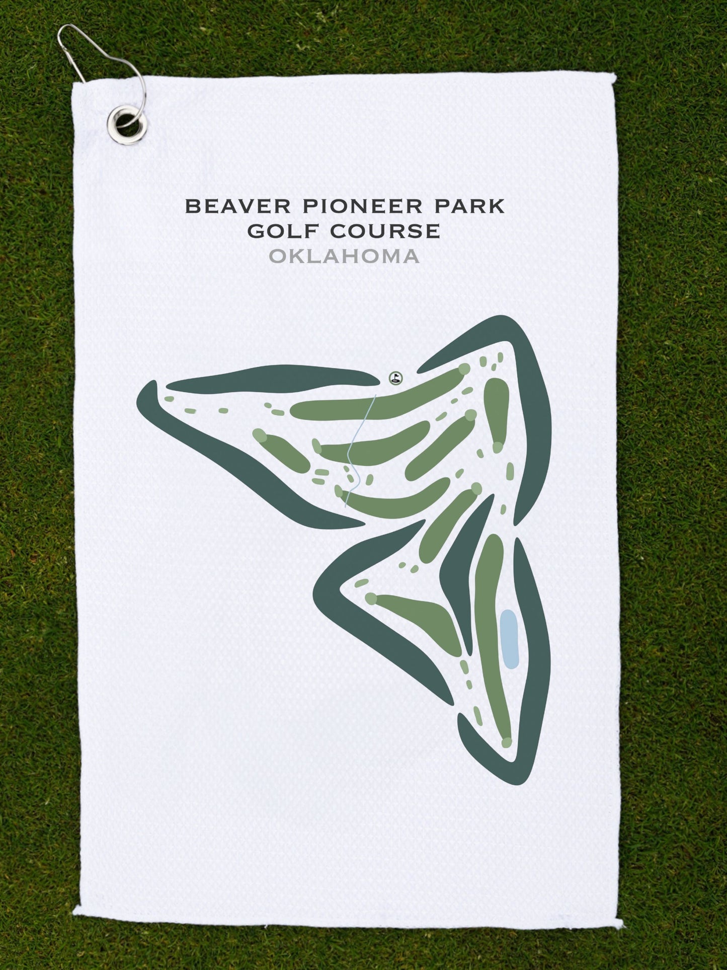 Beaver Pioneer Park Golf Course, Oklahoma - Printed Golf Courses