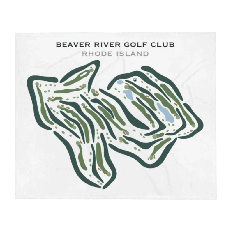 Beaver River Golf Club, Rhode Island - Printed Golf Courses