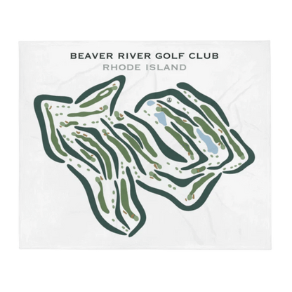Beaver River Golf Club, Rhode Island - Printed Golf Courses