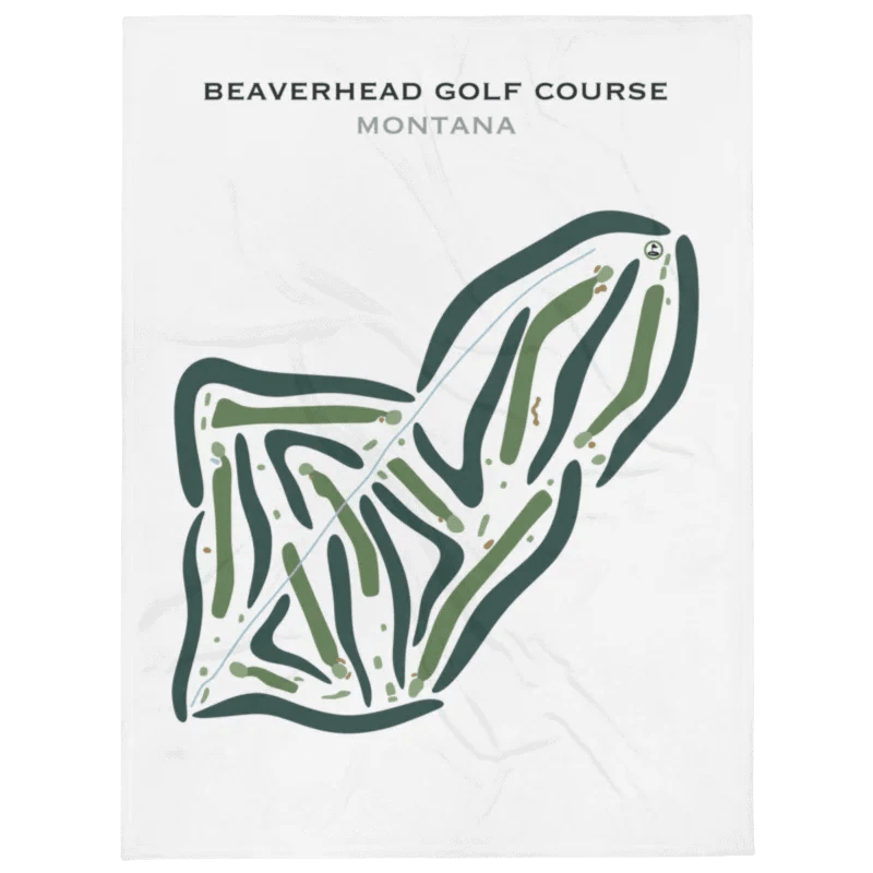 Beaverhead Golf Course, Montana - Printed Golf Courses