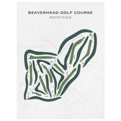 Beaverhead Golf Course, Montana - Printed Golf Courses