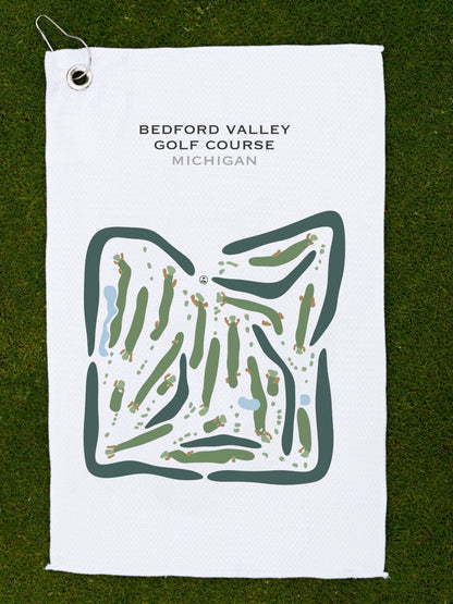 Bedford Valley Golf Course, Michigan - Printed Golf Courses
