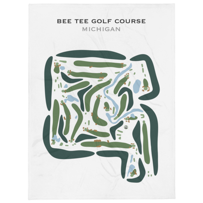 Bee Tee Golf Course, Michigan - Printed Golf Courses