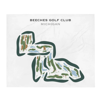 Beeches Golf Club, Michigan - Printed Golf Courses