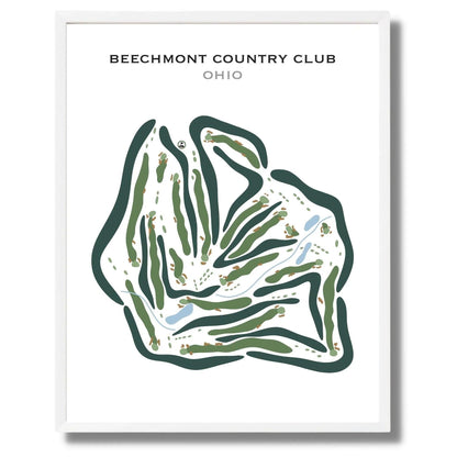 Beechmont Country Club, Ohio - Printed Golf Courses