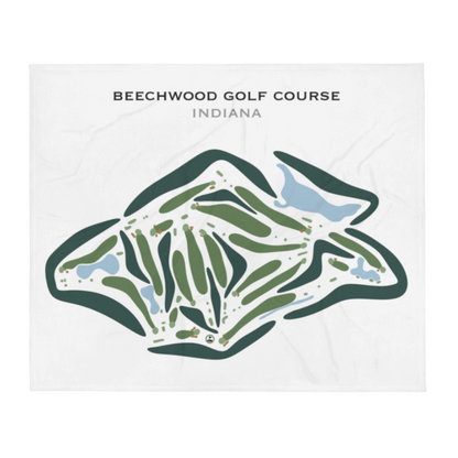 Beechwood Golf Course, Indiana - Printed Golf Courses