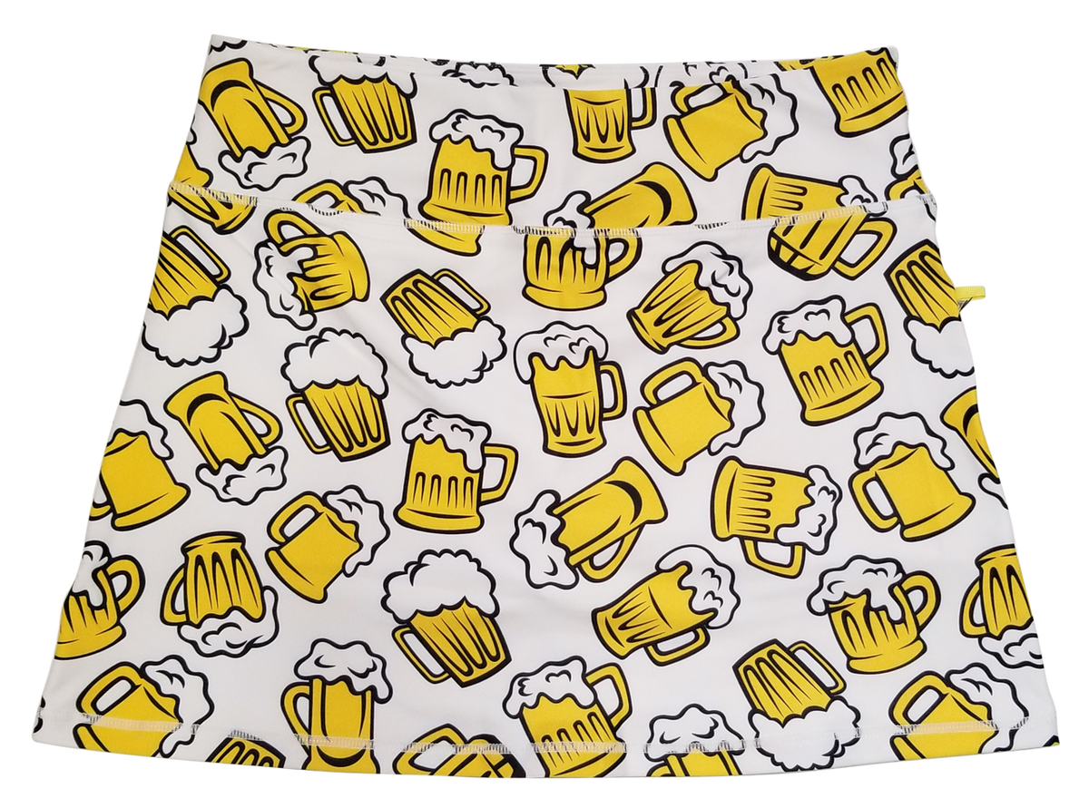 Beer Me Ladies Active Skort by ReadyGOLF