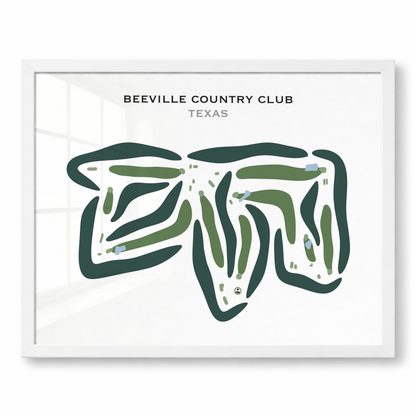 Beeville Country Club, Texas - Printed Golf Courses