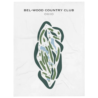 Bel-Wood Country Club, Ohio - Printed Golf Courses