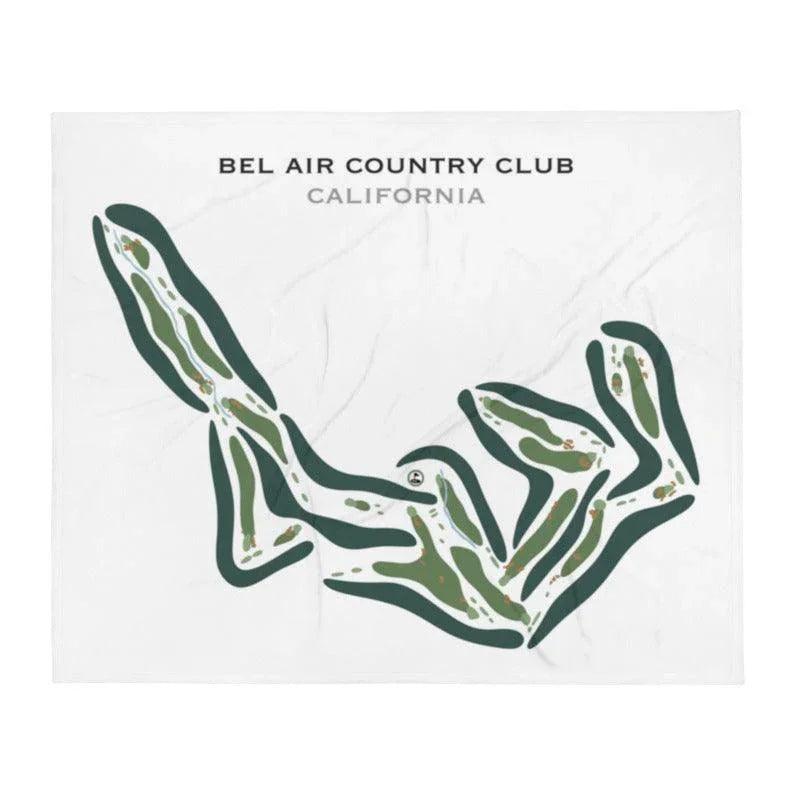 Bel Air Country Club, California - Printed Golf Courses