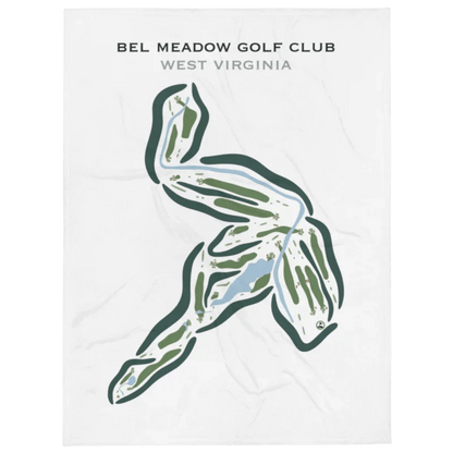 Bel Meadow Golf Course, West Virginia - Printed Golf Courses