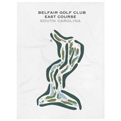 Belfair Golf Club East Golf Course, South Carolina - Printed Golf Courses