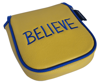L.A.B. DF2.1 Embroidered Center-Shafted Putter Cover by ReadyGOLF - Believe