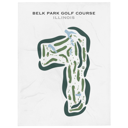 Belk Park Golf Course, Illinois - Printed Golf Courses