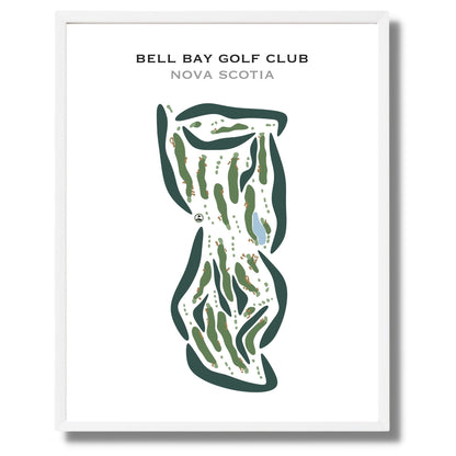 Bell Bay Golf Club, Nova Scotia - Printed Golf Courses