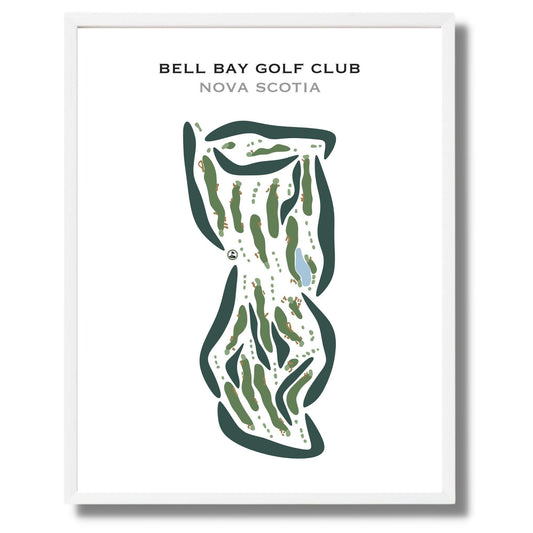 Bell Bay Golf Club, Nova Scotia - Printed Golf Courses