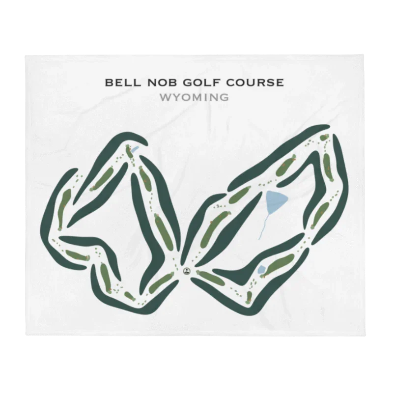 Bell Nob Golf Course, Wyoming - Printed Golf Courses