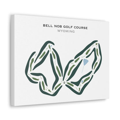 Bell Nob Golf Course, Wyoming - Printed Golf Courses