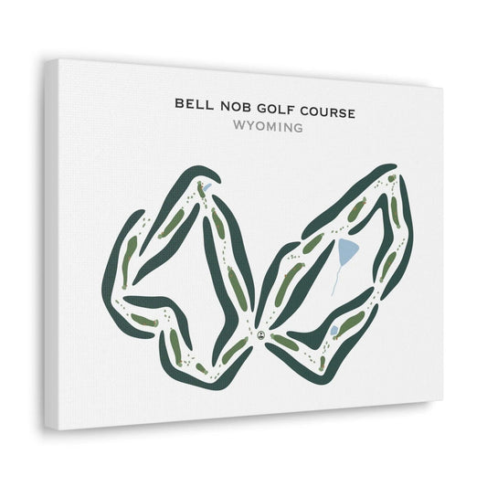 Bell Nob Golf Course, Wyoming - Printed Golf Courses