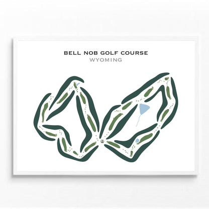 Bell Nob Golf Course, Wyoming - Printed Golf Courses