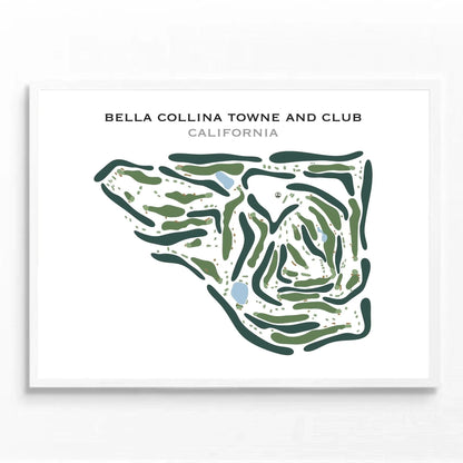Bella Collina Towne & Club, California - Printed Golf Course