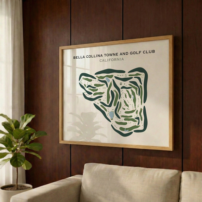 Bella Collina Towne & Golf Club, California - Printed Golf Courses