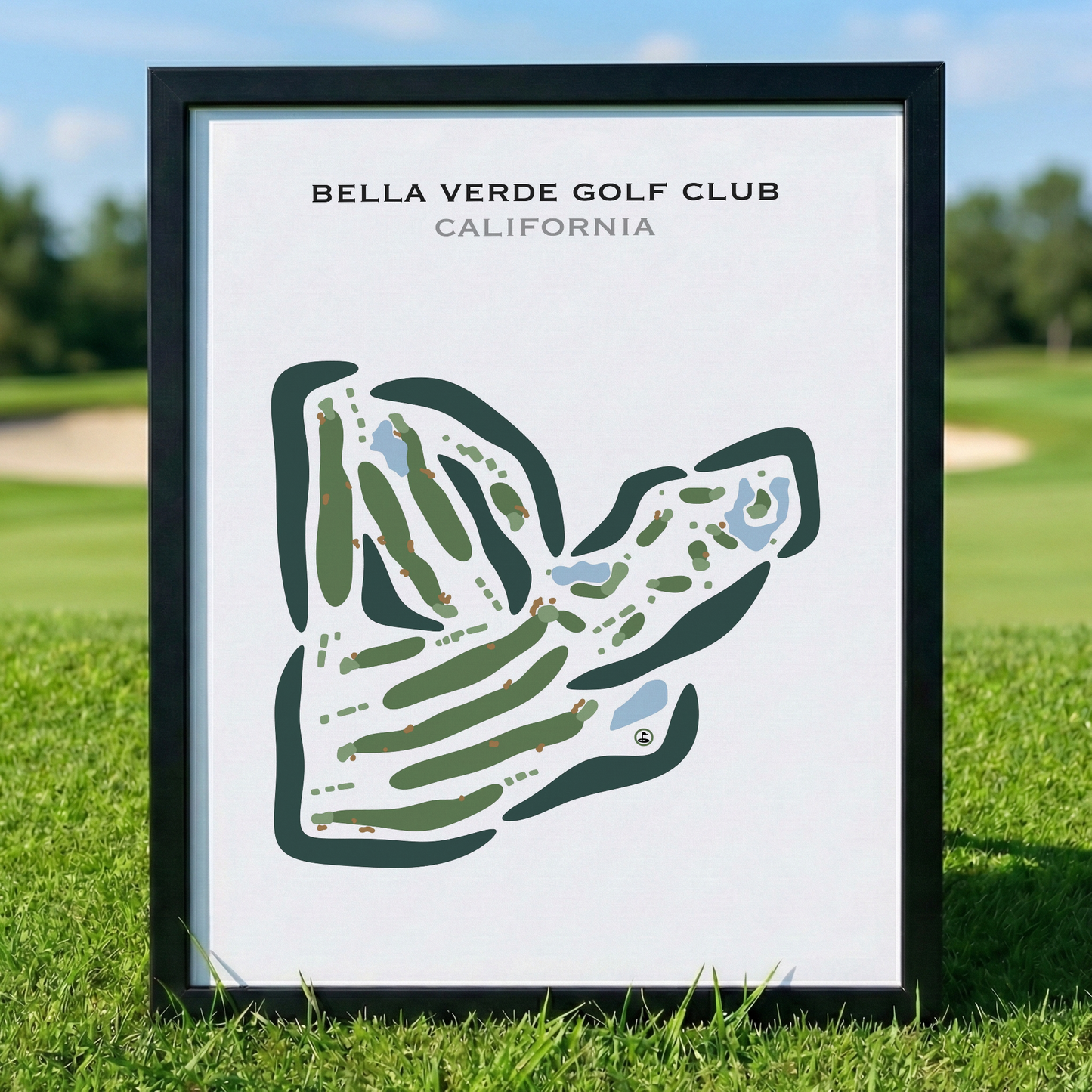 Bella Verde Golf Club, California - Printed Golf Courses