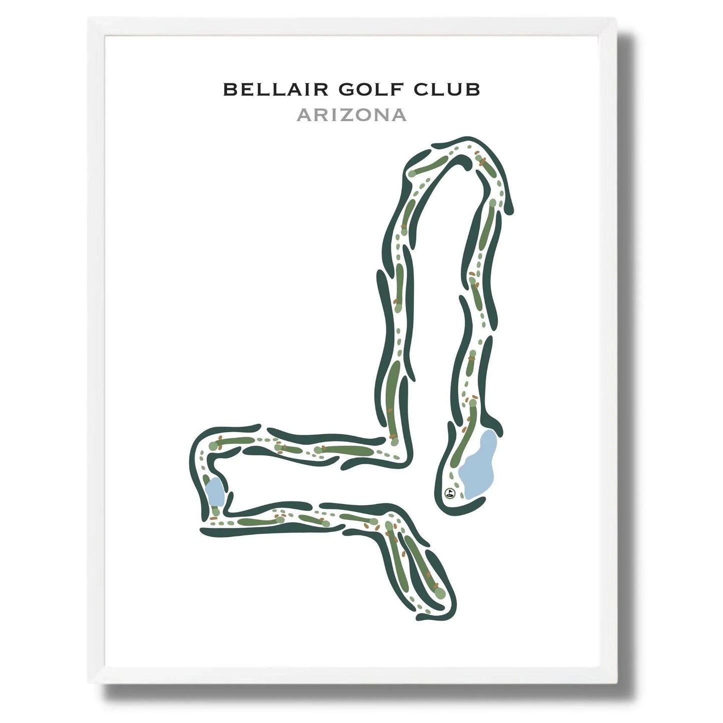 Bellair Golf Club, Arizona - Printed Golf Courses