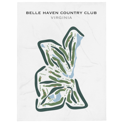 Belle Haven Country Club, Virginia - Printed Golf Courses