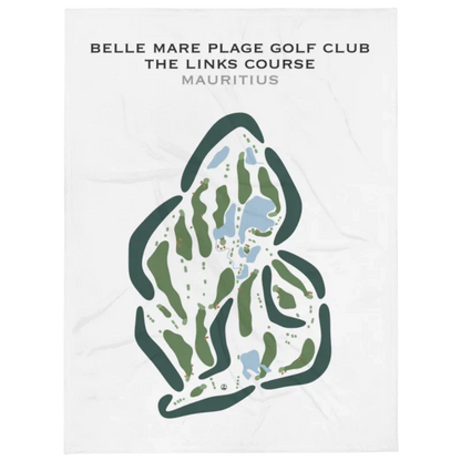 Belle Mare Plage Golf Club, The Links Course, Mauritius - Printed Golf Courses