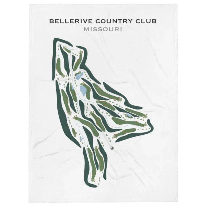 Bellerive Country Club, Missouri - Printed Golf Courses