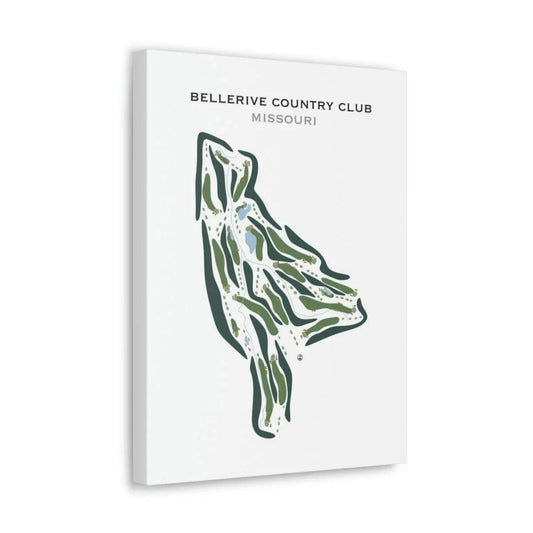 Bellerive Country Club, Missouri - Printed Golf Courses