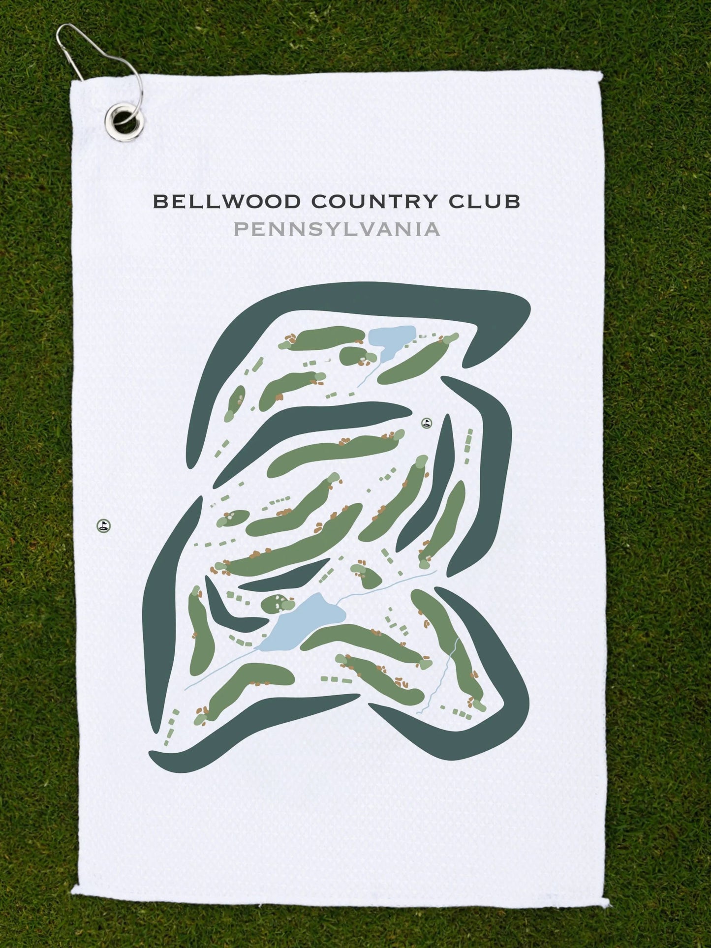 Bellewood Country Club, Pennsylvania - Printed Golf Courses