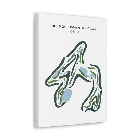 Belmont Country Club, Ohio - Printed Golf Courses