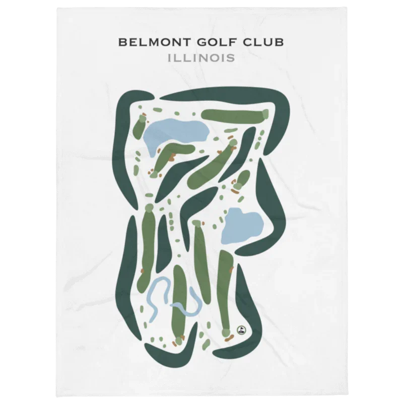 Belmont Golf Club, Illinois - Printed Golf Courses