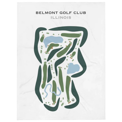 Belmont Golf Club, Illinois - Printed Golf Courses