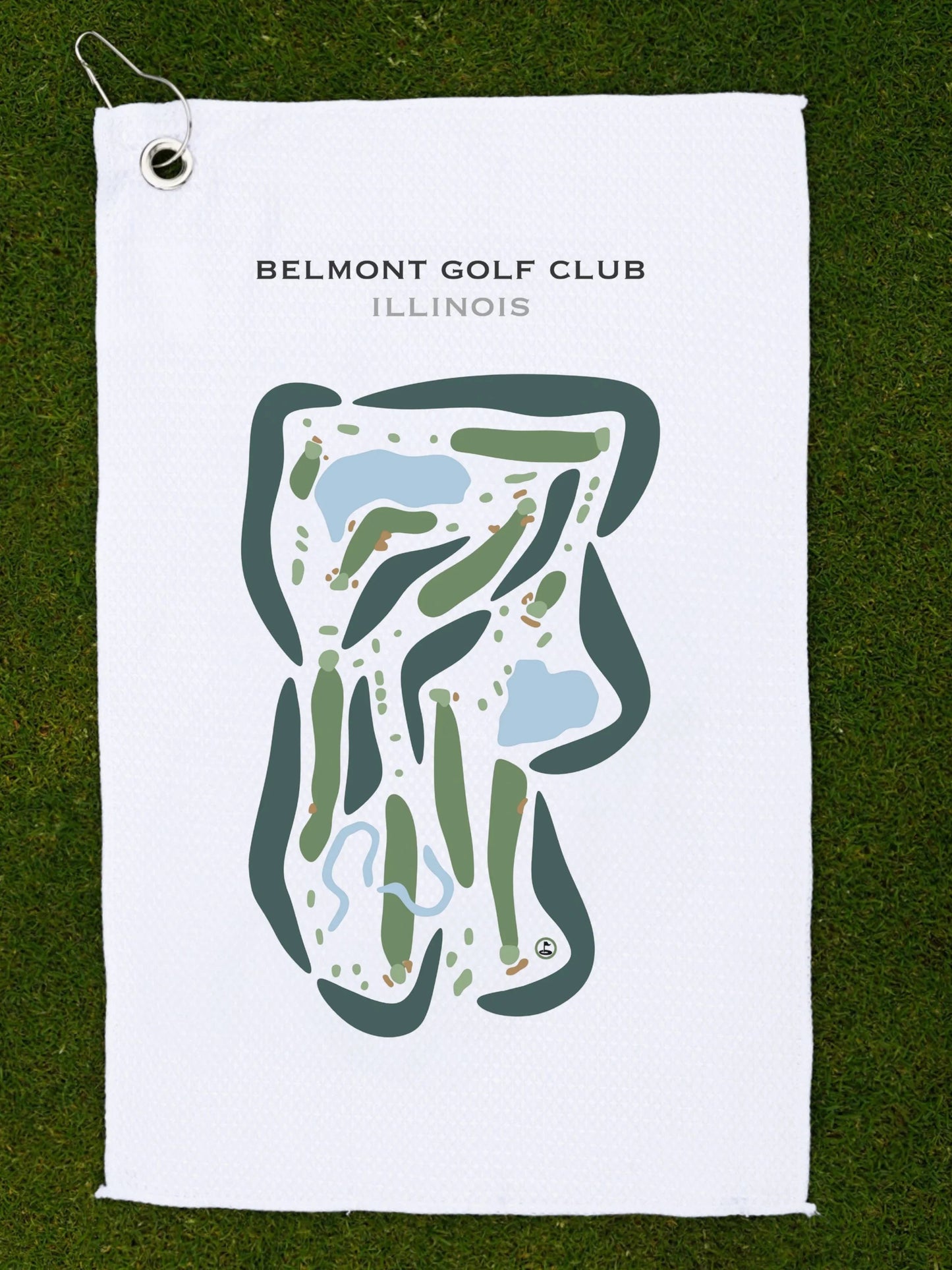 Belmont Golf Club, Illinois - Printed Golf Courses