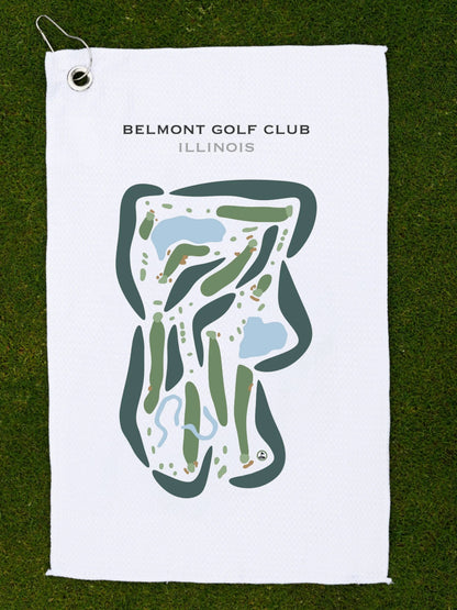 Belmont Golf Club, Illinois - Printed Golf Courses