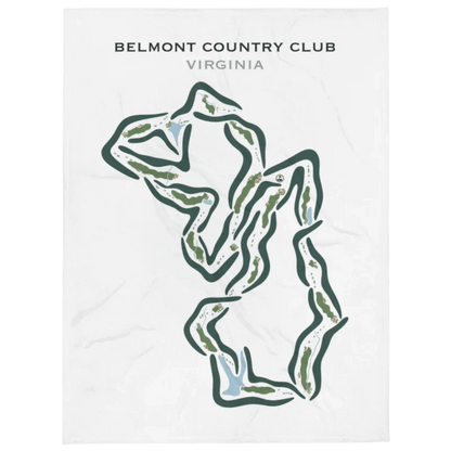 Belmont Country Club, Virginia - Printed Golf Courses