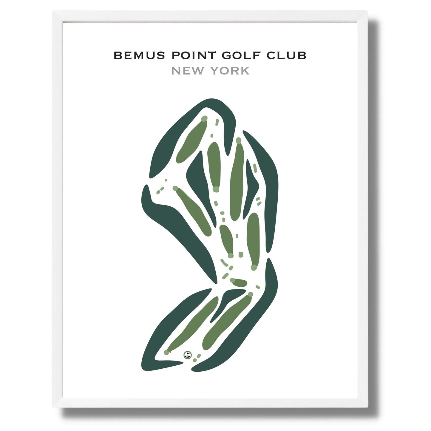 Bemus Point Golf Club, New York - Printed Golf Courses