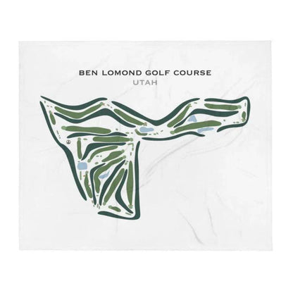 Ben Lomond Golf Course, Utah - Printed Golf Courses