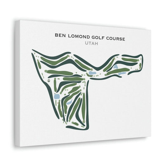 Ben Lomond Golf Course, Utah - Printed Golf Courses