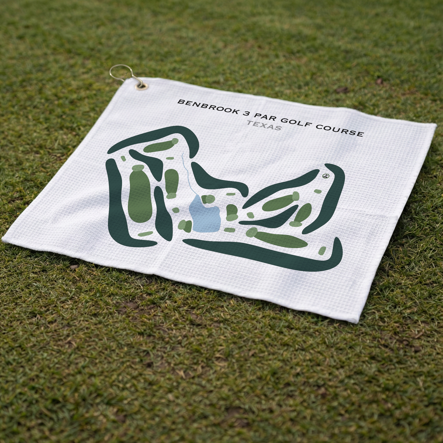 Benbrook 3 Par Golf Course, Texas - Printed Golf Courses