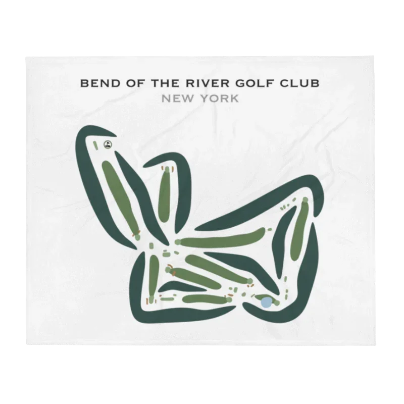 Bend of the River Golf Club, New York - Printed Golf Courses