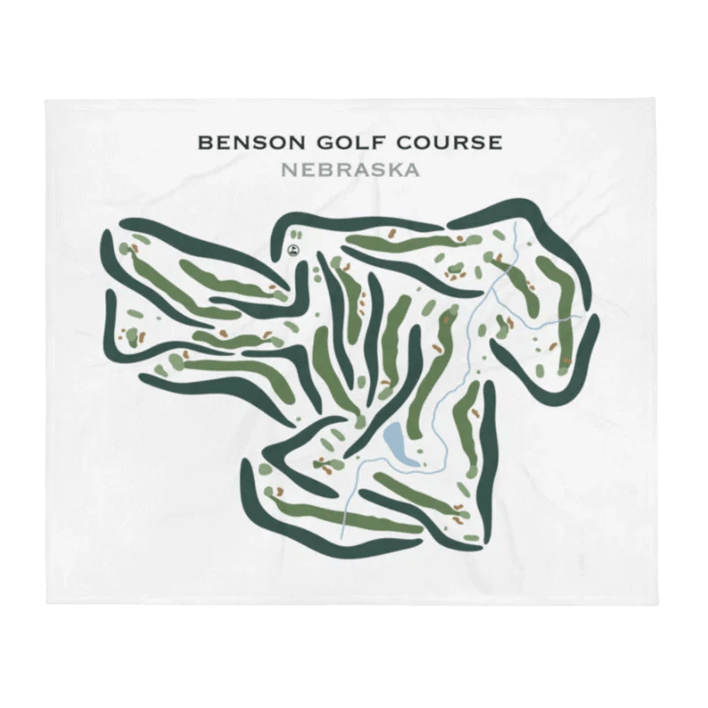 Benson Golf Course, Nebraska - Printed Golf Courses
