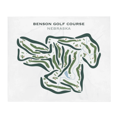 Benson Golf Course, Nebraska - Printed Golf Courses